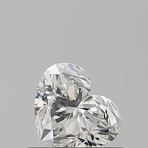 Diamante Naturale Taglio Cuore 0.52ct EX/EX I IF - GIA - 4.63x5.53x3.46mm