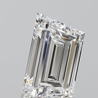 Diamante Naturale Taglio Trapezio 1ct EX/EX E VS1 - GIA - 4.62x8.09x2.93mm