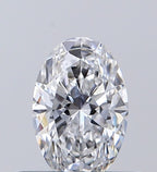 Diamante Naturale Taglio Ovale 0.41ct EX/EX D VS1 - GIA - 6.17x4.06x2.59mm
