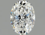 Diamante Naturale Taglio Ovale 1.02ct EX/EX F VS1 - GIA - 7.93x5.57x3.53mm