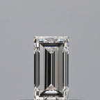 Diamante Naturale Taglio Baguette 0.26ct EX/EX E VVS1 - GIA - 4.96x2.61x1.92mm
