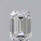 Diamante Naturale Taglio Smeraldo 0.54ct VG/EX E VS1 - GIA - 5.48x3.88x2.59mm