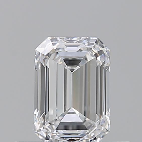 Diamante Naturale Taglio Smeraldo 0.54ct VG/EX E VS1 - GIA - 5.48x3.88x2.59mm