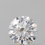 Diamante Naturale Taglio Brillante 0.4ct 3EX F IF - GIA - 4.78x4.76x2.88mm