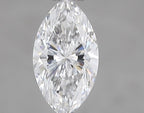 Diamante Naturale Taglio Marquise 0.51ct G/VG D VVS2 - IGI - 7.76x4.18x2.7mm