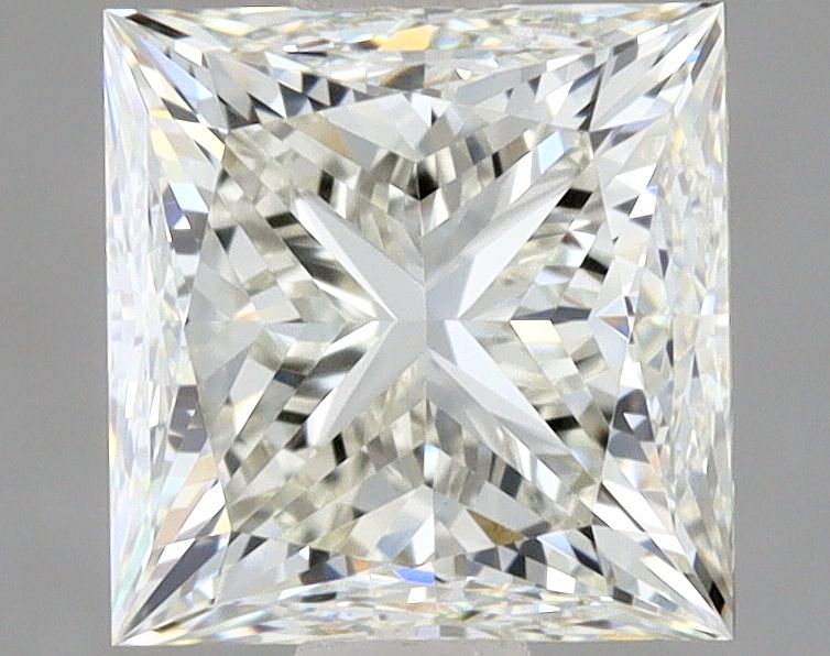 Diamante Naturale Taglio Princess 1.2ct EX/VG J VS1 - GIA - 5.65x5.54x4.23mm