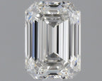 Diamante Naturale Taglio Smeraldo 1.01ct VG/VG G VS1 - GIA - 6.57x4.7x3.32mm