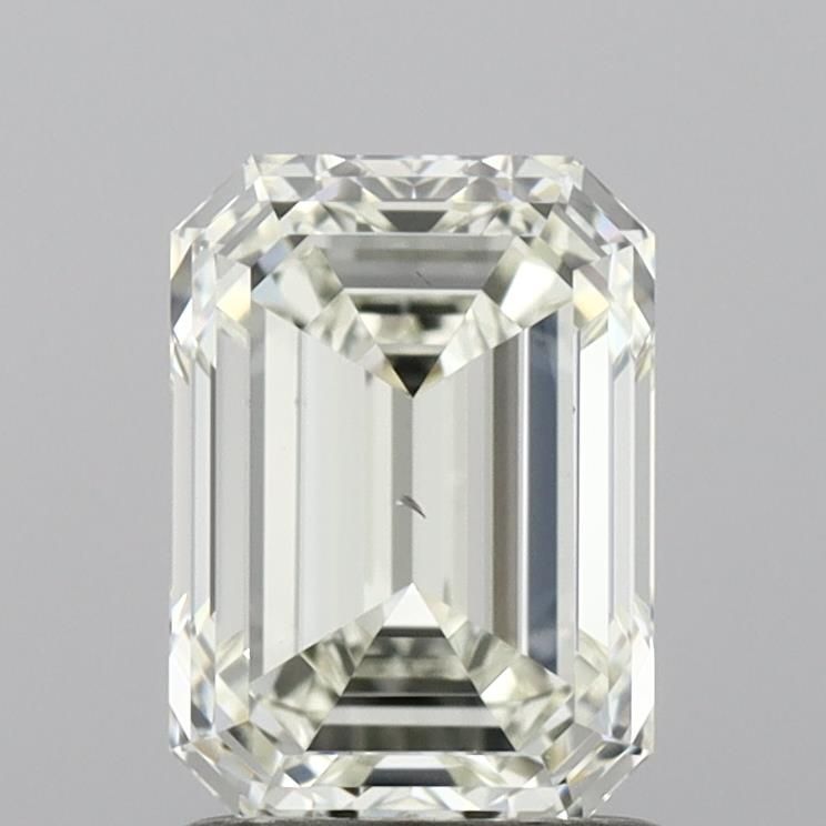 Diamante Naturale Taglio Smeraldo 1.51ct EX/EX J VS2 - IGI - 7.59x5.43x3.68mm