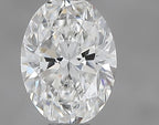 Diamante Naturale Taglio Ovale 0.43ct VG/VG F VVS2 - IGI - 5.67x4.22x2.74mm