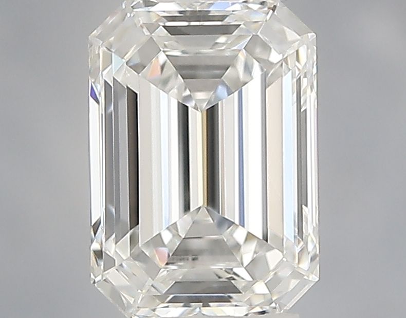 Diamante Naturale Taglio Smeraldo 0.7ct EX/EX E VVS1 - IGI - 5.98x4.27x2.74mm