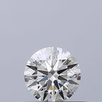 Diamante Naturale Taglio Brillante 0.4ct 3EX J VVS1 - GIA - 4.73x4.71x2.92mm