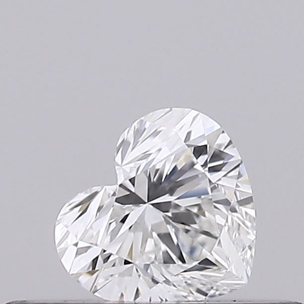 Diamante Naturale Taglio Cuore 0.19ct VG/EX F VS1 - GIA - 3.43x3.79x2.37mm