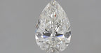 Diamante Naturale Taglio Goccia 0.57ct VG/EX G IF - GIA - 7.0x4.61x2.88mm