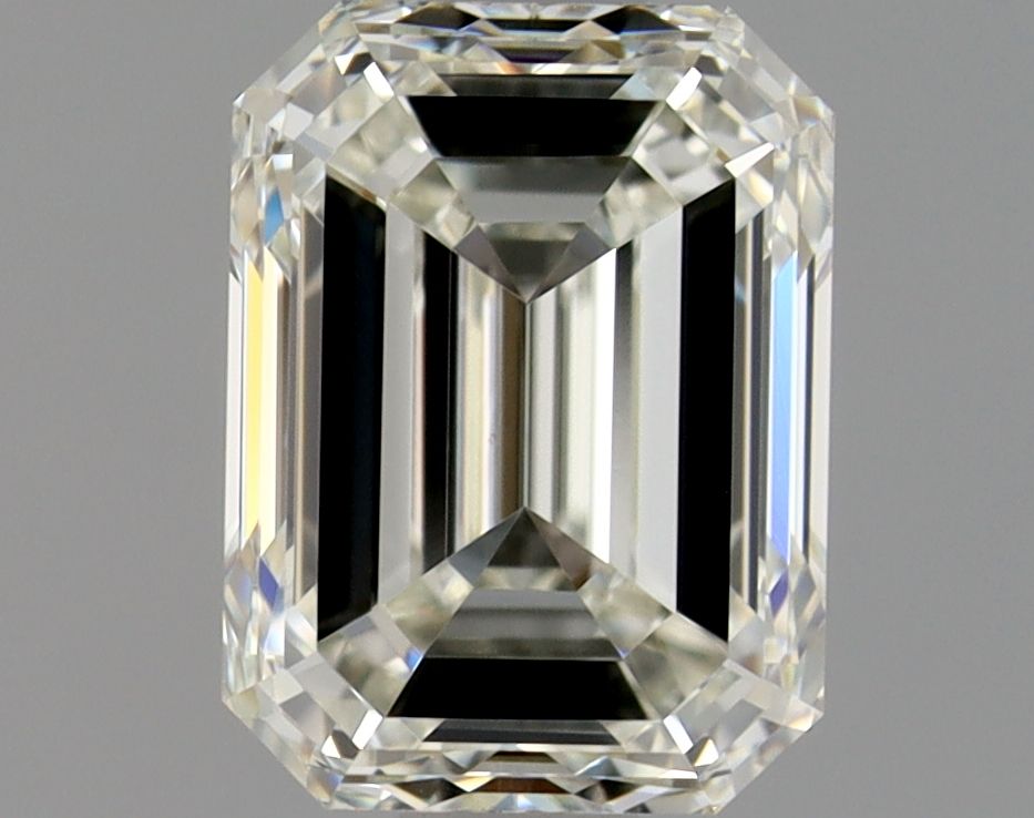 Diamante Naturale Taglio Smeraldo 1.01ct VG/VG J VS1 - GIA - 6.38x4.73x3.32mm