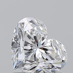 Diamante Naturale Taglio Cuore 1.01ct EX/EX E VVS2 - GIA - 5.73x6.9x4.34mm