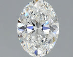 Diamante Naturale Taglio Ovale 1.23ct EX/EX E VS1 - GIA - 8.49x6.07x3.81mm