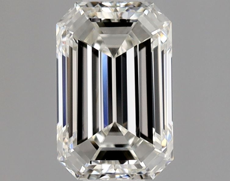 Diamante Naturale Taglio Smeraldo 0.51ct VG/EX H VS1 - GIA - 5.65x3.66x2.55mm