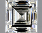 Diamante Taglio Radiant Quadrato 1.03ct EX/EX J VVS1 - GIA - 5.44x5.34x3.63mm