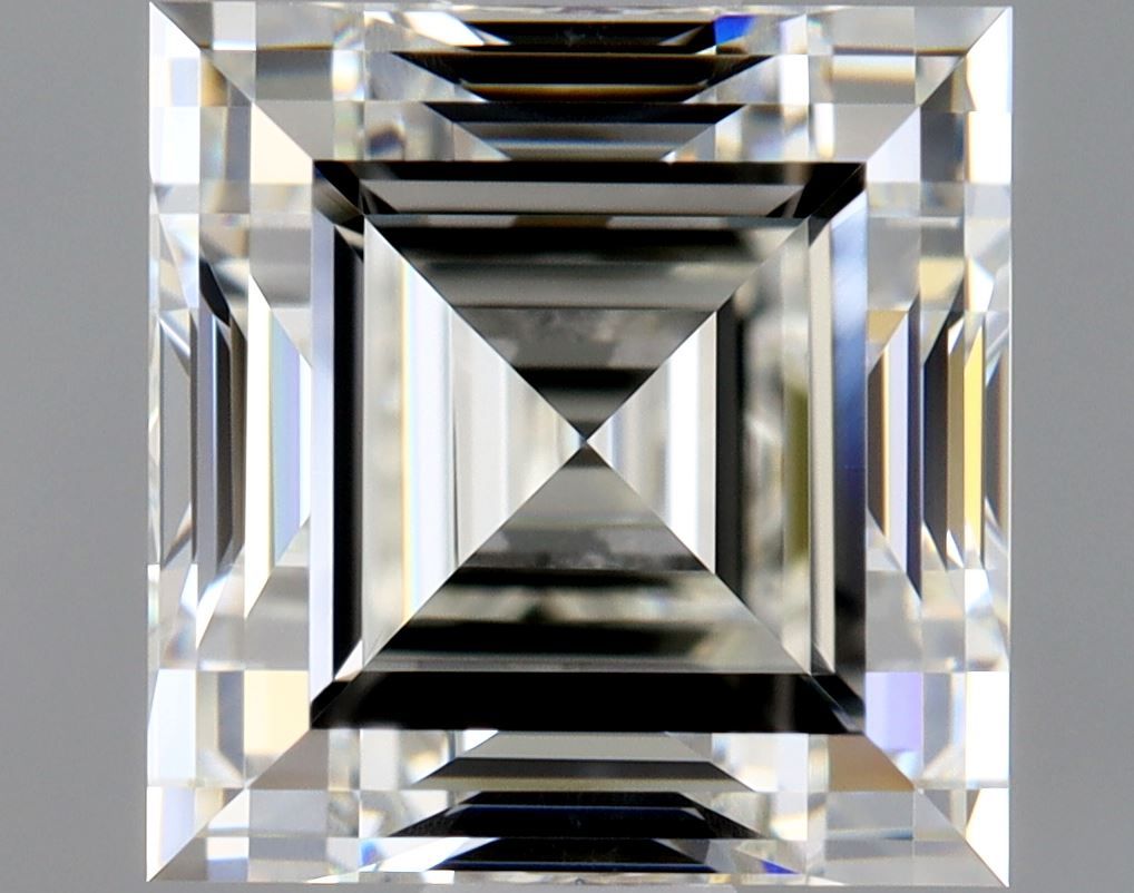Diamante Taglio Radiant Quadrato 1.03ct EX/EX J VVS1 - GIA - 5.44x5.34x3.63mm