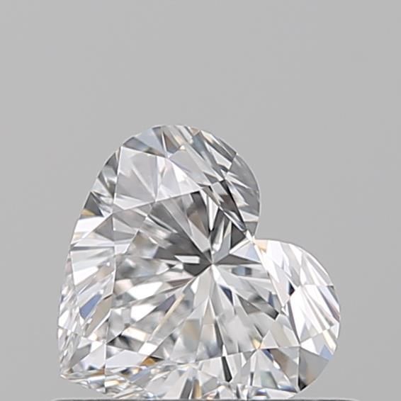 Diamante Naturale Taglio Cuore 0.5ct EX/VG D VVS2 - GIA - 4.99x5.53x3.16mm