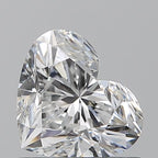 Diamante Naturale Taglio Cuore 0.92ct EX/EX E VVS1 - GIA - 5.75x6.83x4.04mm