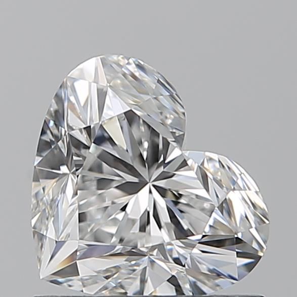 Diamante Naturale Taglio Cuore 0.92ct EX/EX E VVS1 - GIA - 5.75x6.83x4.04mm