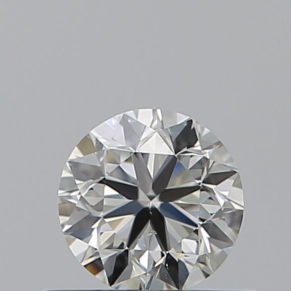 Diamante Naturale Taglio Brillante 0.5ct VG/EX/EX G VS2 - IGI - 4.93x4.99x3.17mm