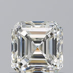 Diamante Naturale Taglio Asscher 0.9ct EX/EX J VVS1 - GIA - 5.21x5.11x3.63mm