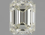 Diamante Naturale Taglio Smeraldo 0.7ct VG/EX J VVS2 - IGI - 5.9x4.4x2.99mm