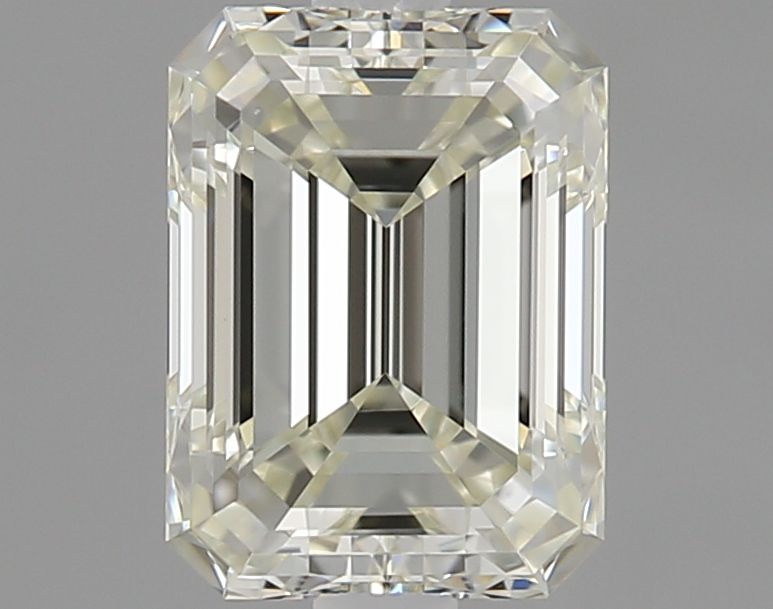 Diamante Naturale Taglio Smeraldo 0.7ct VG/EX J VVS2 - IGI - 5.9x4.4x2.99mm