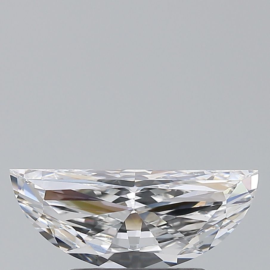Diamante Naturale Taglio Mezzaluna 0.7ct VG/EX E VS2 - GIA - 9.84x4.06x2.64mm
