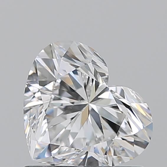 Diamante Naturale Taglio Cuore 1.01ct EX/EX E VS1 - GIA - 5.98x6.99x4.14mm