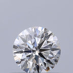 Diamante Naturale Taglio Brillante 0.5ct 3EX D VVS2 - IGI - 5.05x5.08x3.16mm