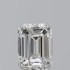 Diamante Naturale Taglio Smeraldo 0.9ct EX/EX E VVS2 - IGI - 6.2x4.54x3.19mm