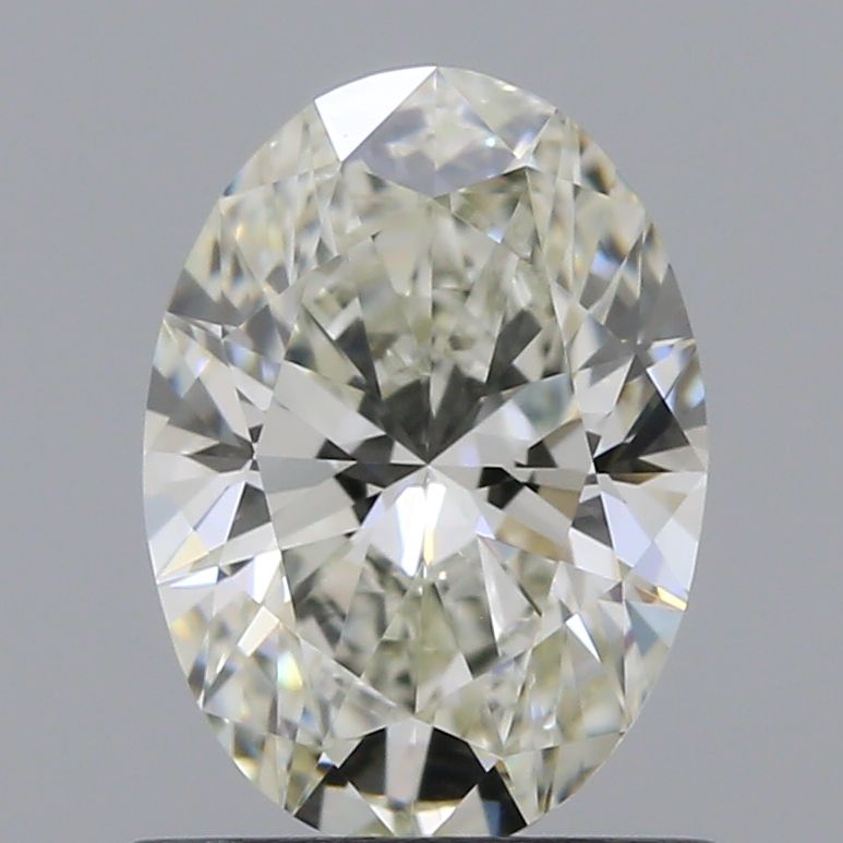 Diamante Naturale Taglio Ovale 0.82ct EX/EX J VVS1 - GIA - 7.4x5.29x3.3mm