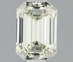 Diamante Naturale Taglio Smeraldo 0.51ct EX/EX J VVS2 - IGI - 5.4x3.72x2.57mm