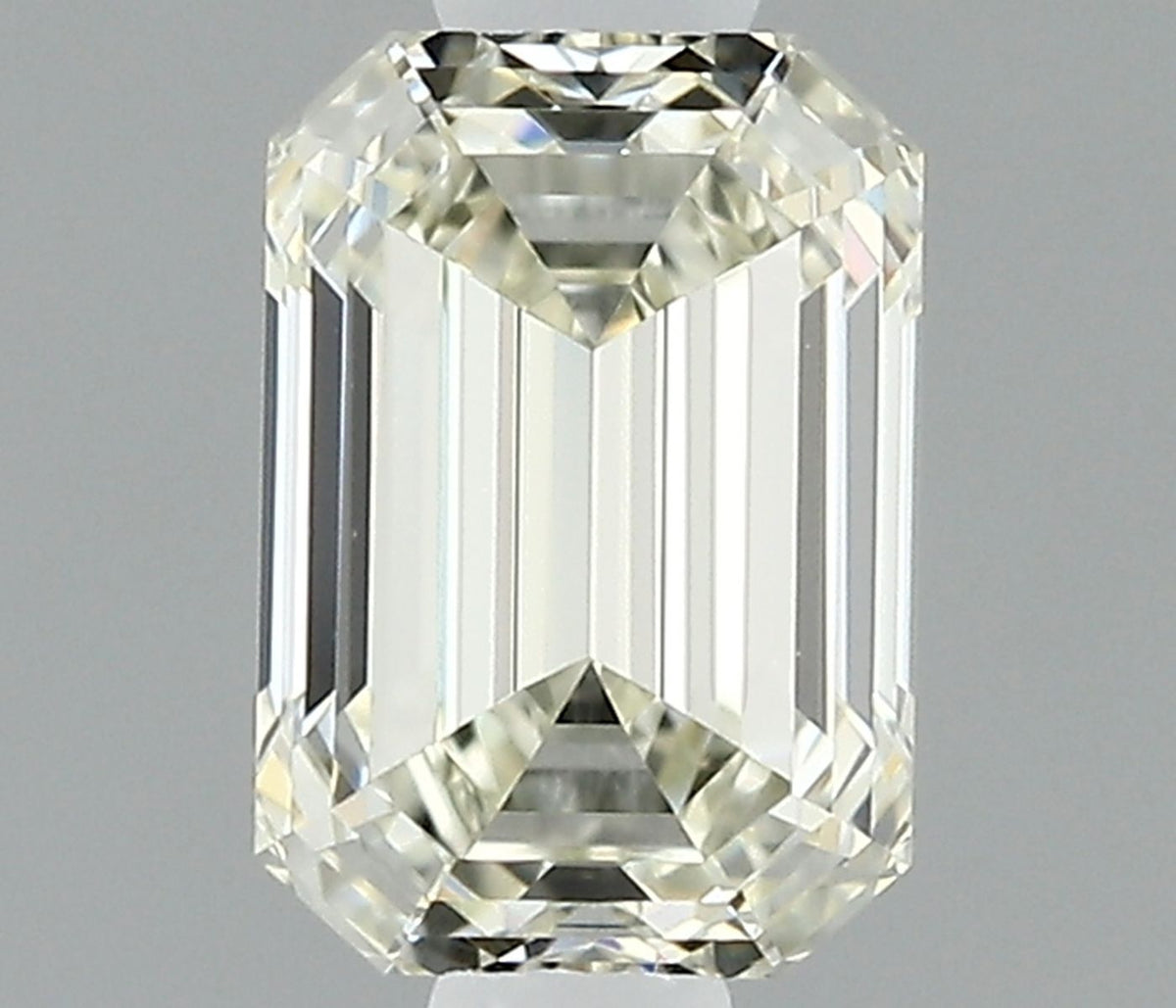 Diamante Naturale Taglio Smeraldo 0.51ct EX/EX J VVS2 - IGI - 5.4x3.72x2.57mm