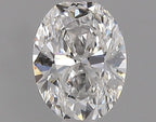 Diamante Naturale Taglio Ovale 0.41ct G/VG F VVS1 - GIA - 5.65x4.24x2.66mm