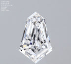 Diamante Naturale Taglio Aquilone 0.3ct G/EX D IF - GIA - 5.77x3.72x2.2mm