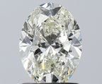 Diamante Naturale Taglio Ovale 1.2ct VG/EX I VS2 - IGI - 8.17x5.99x3.84mm