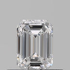 Diamante Naturale Taglio Smeraldo 0.5ct VG/EX D IF - GIA - 5.28x3.75x2.56mm