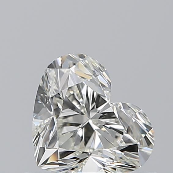Diamante Naturale Taglio Cuore 0.56ct VG/EX J VS1 - GIA - 4.85x5.75x3.42mm