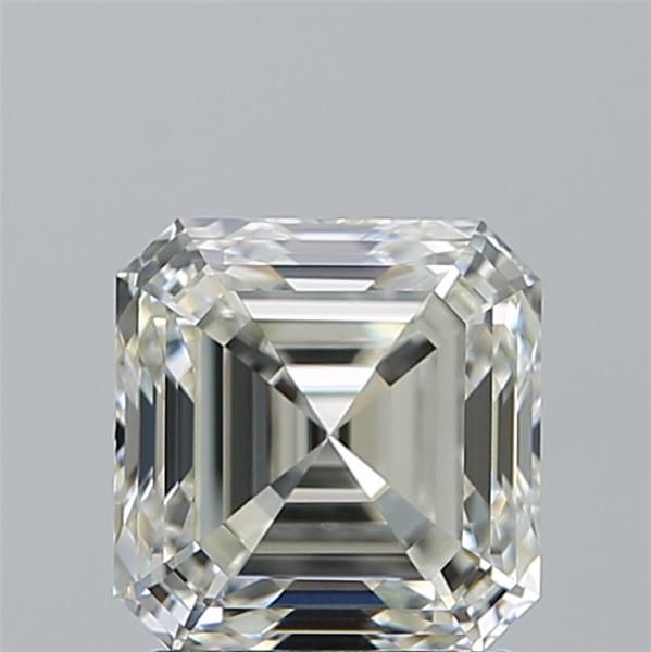 Diamante Taglio Smeraldo Quadrato 1.7ct VG/EX J VVS2 - GIA - 6.54x6.39x4.39mm