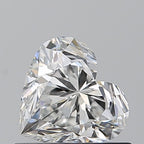 Diamante Naturale Taglio Cuore 0.7ct VG/EX F VVS1 - GIA - 5.44x5.97x3.81mm