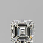 Diamante Naturale Taglio Asscher 0.7ct VG/VG J VVS1 - GIA - 4.88x4.82x3.28mm