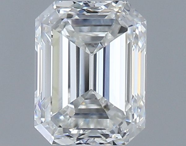 Diamante Naturale Taglio Smeraldo 0.5ct VG/EX G VVS1 - GIA - 4.98x3.84x2.68mm