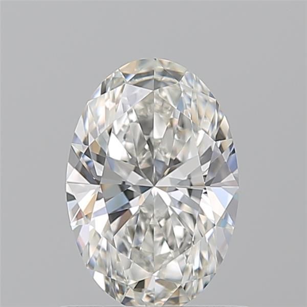 Diamante Naturale Taglio Ovale 0.9ct VG/VG H IF - GIA - 7.86x5.33x3.34mm