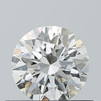 Diamante Naturale Taglio Brillante 0.5ct 3EX F IF - IGI - 5.08x5.15x3.16mm