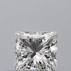 Diamante Naturale Taglio Princess 0.36ct VG/EX F VS2 - GIA - 3.88x3.88x2.84mm
