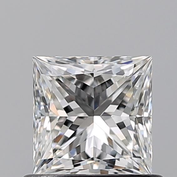 Diamante Naturale Taglio Princess 0.71ct VG/EX H VVS1 - GIA - 4.94x4.89x3.51mm